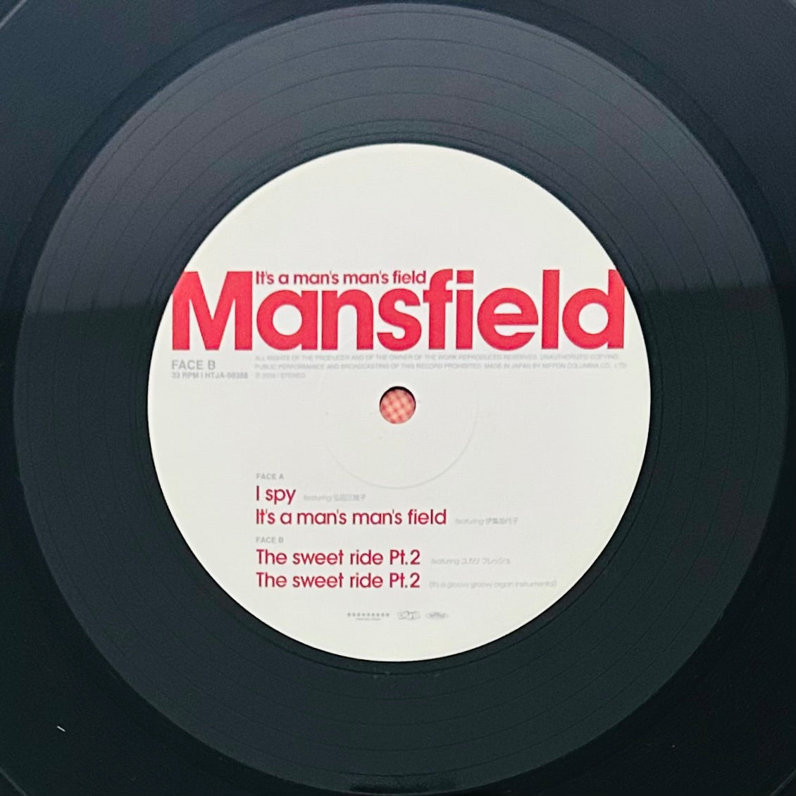 Mansfield / It's A Man's Man's Field(original2000)12"single