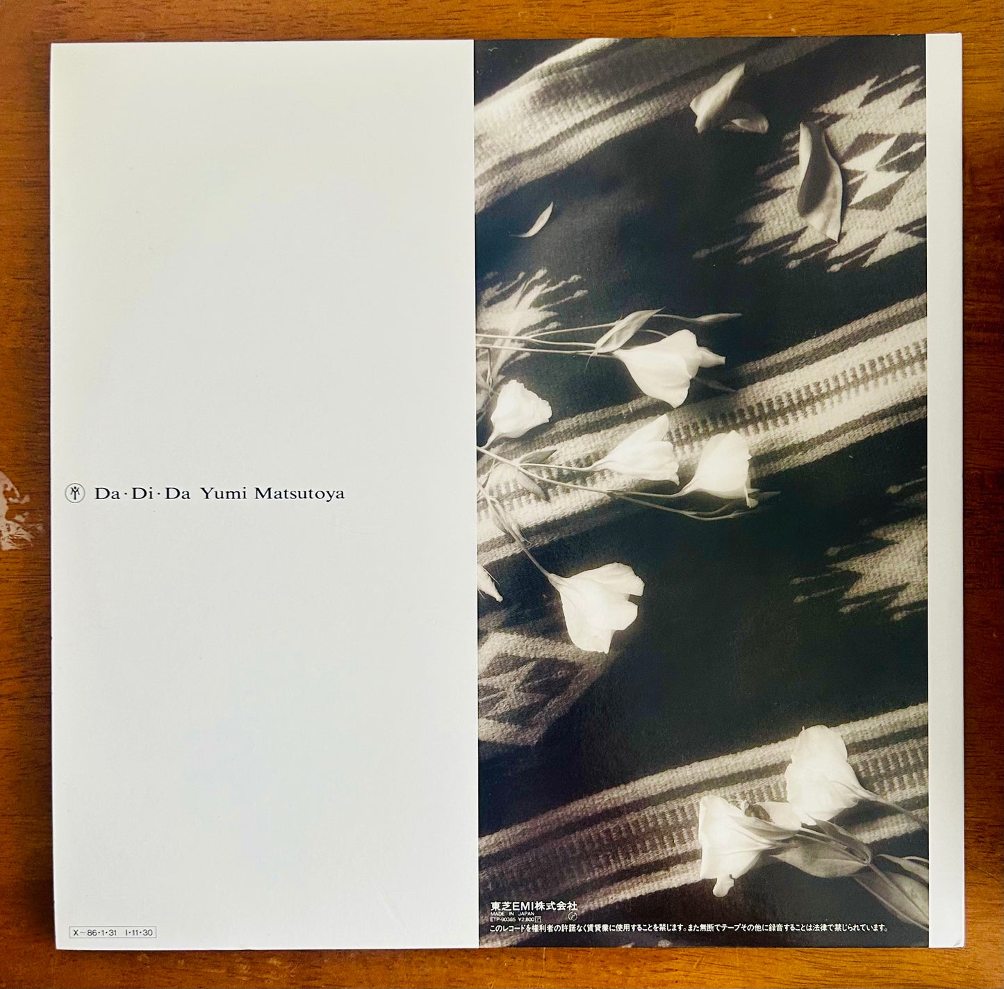 Yumi Matsutoya/ Da・Di・Da(original1985)