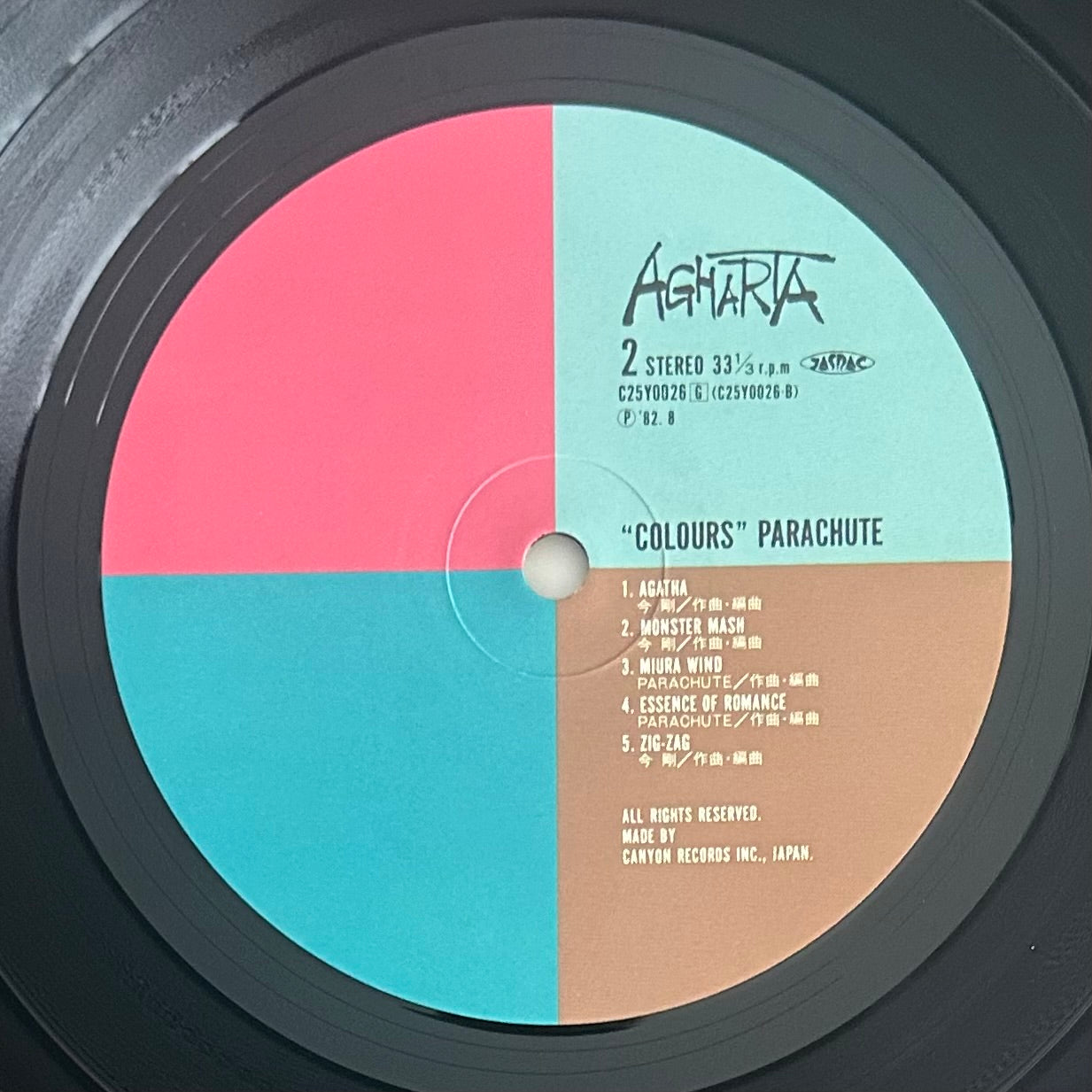 Parachute/ Colours (Compilation 1982)
