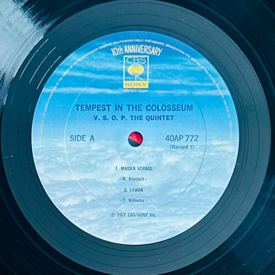 The V.S.O.P. Quintet/ Tempest In The Colosseum(JapanPress1977)