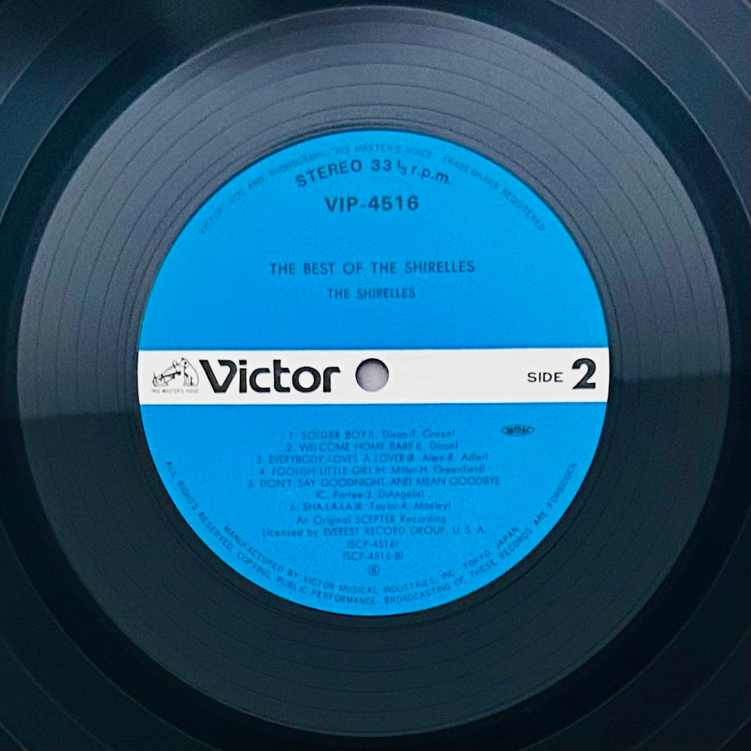 The Shirelles/The Best Of The Shirelles (Japan Press1981)