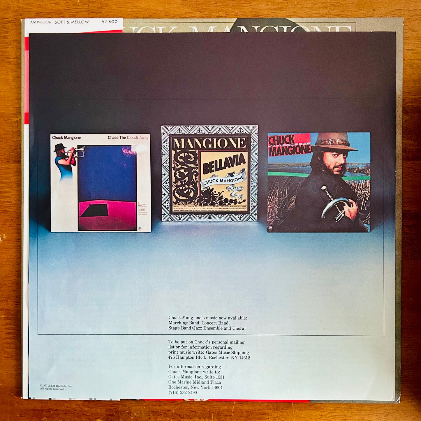 Chuck Mangione/ Feels So Good(JapanPress1979 Reissue)