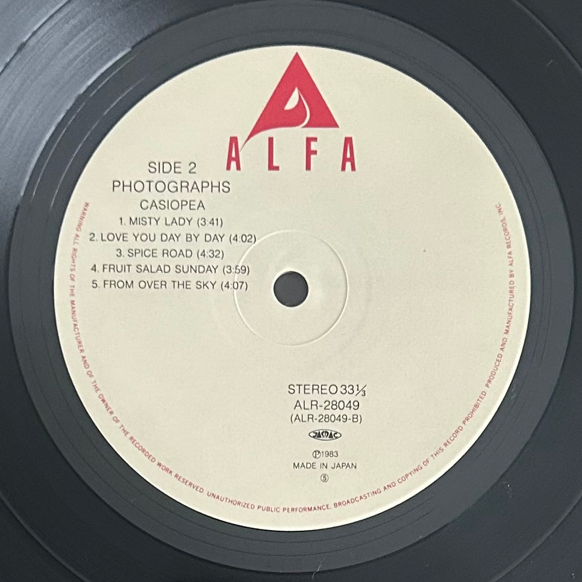 Casiopea / Photographs (original 1983)