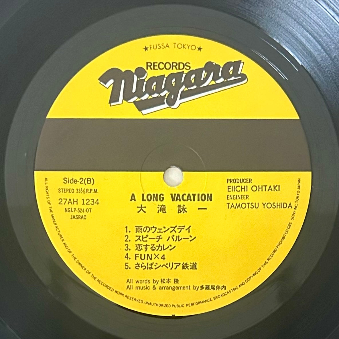 Eiichi Ohtaki/ A Long Vacation (original 1981)