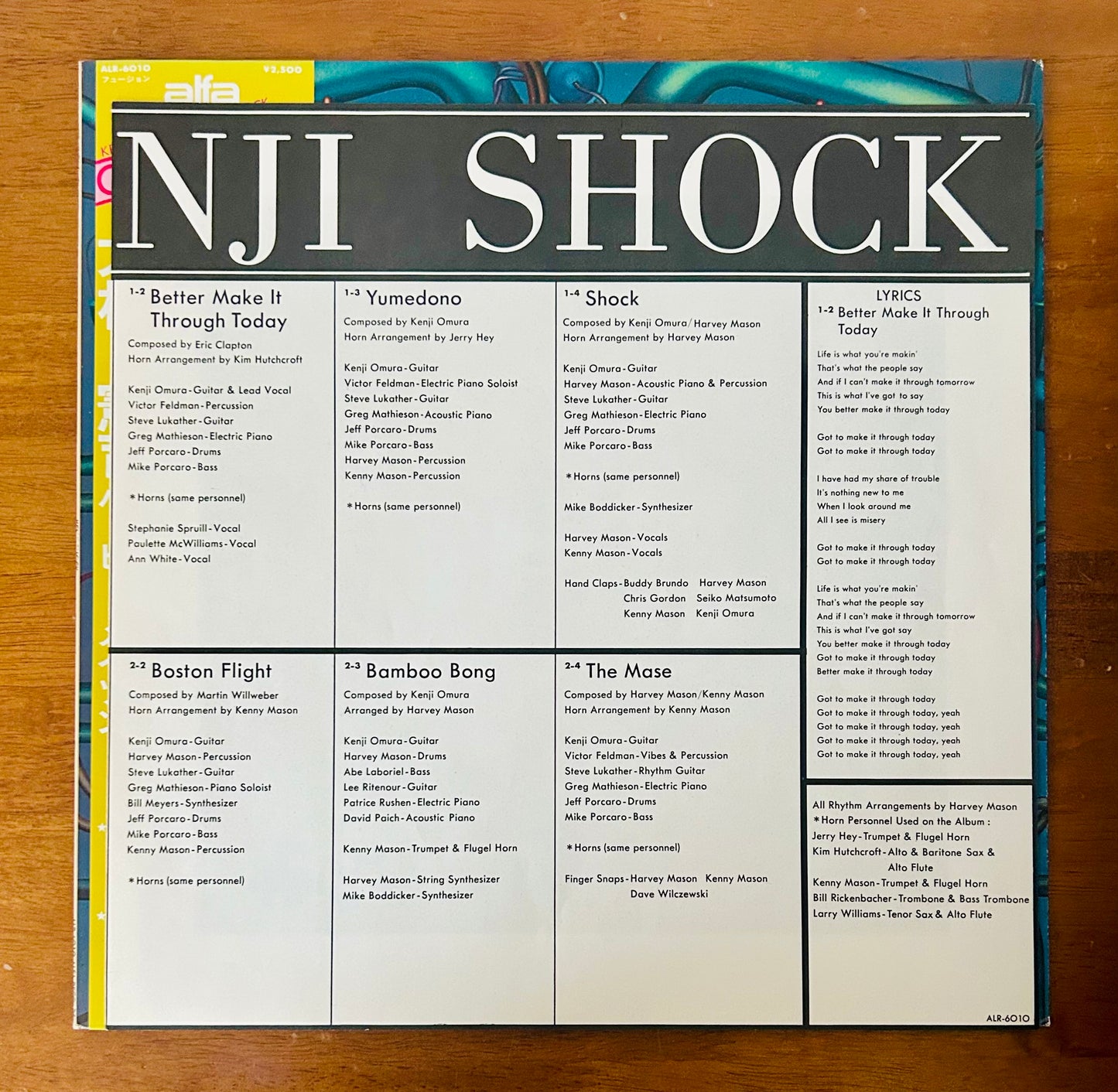 Kenji Omura / Kenji Shock (original 1978)