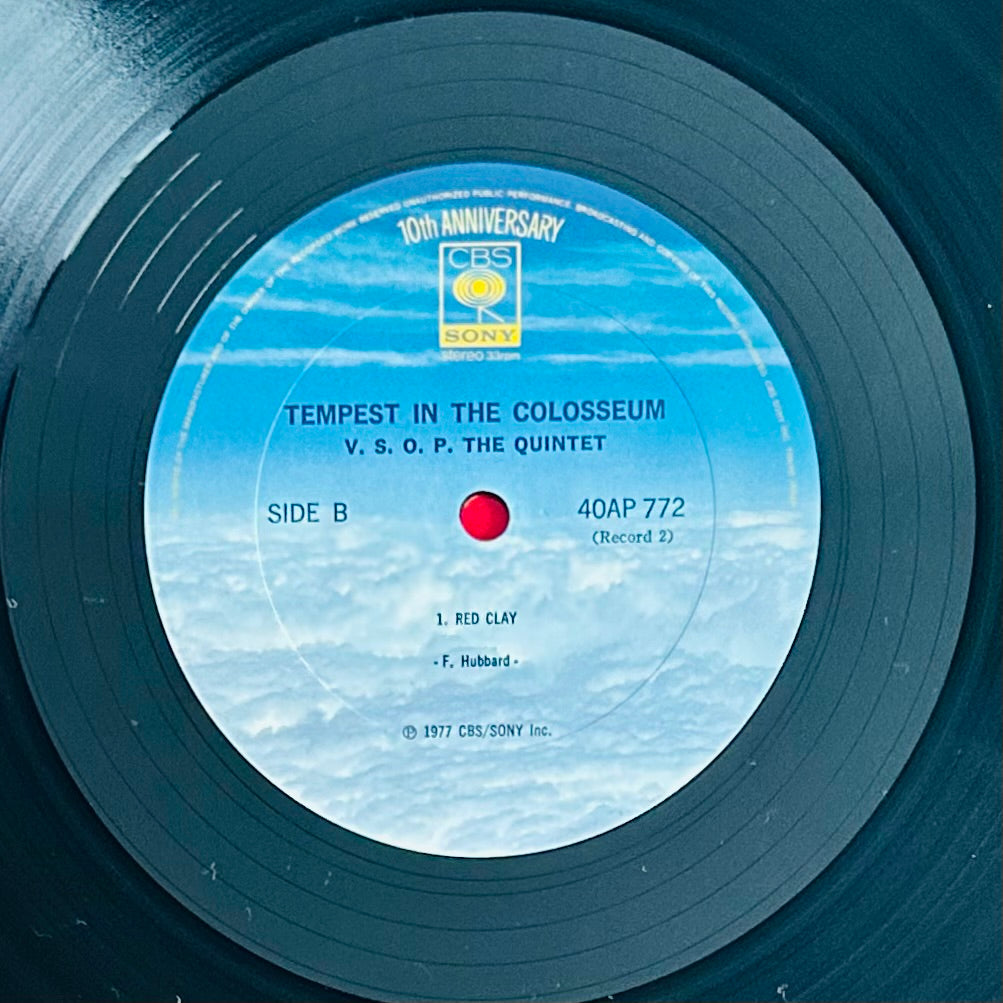 The V.S.O.P. Quintet/ Tempest In The Colosseum(JapanPress1977)