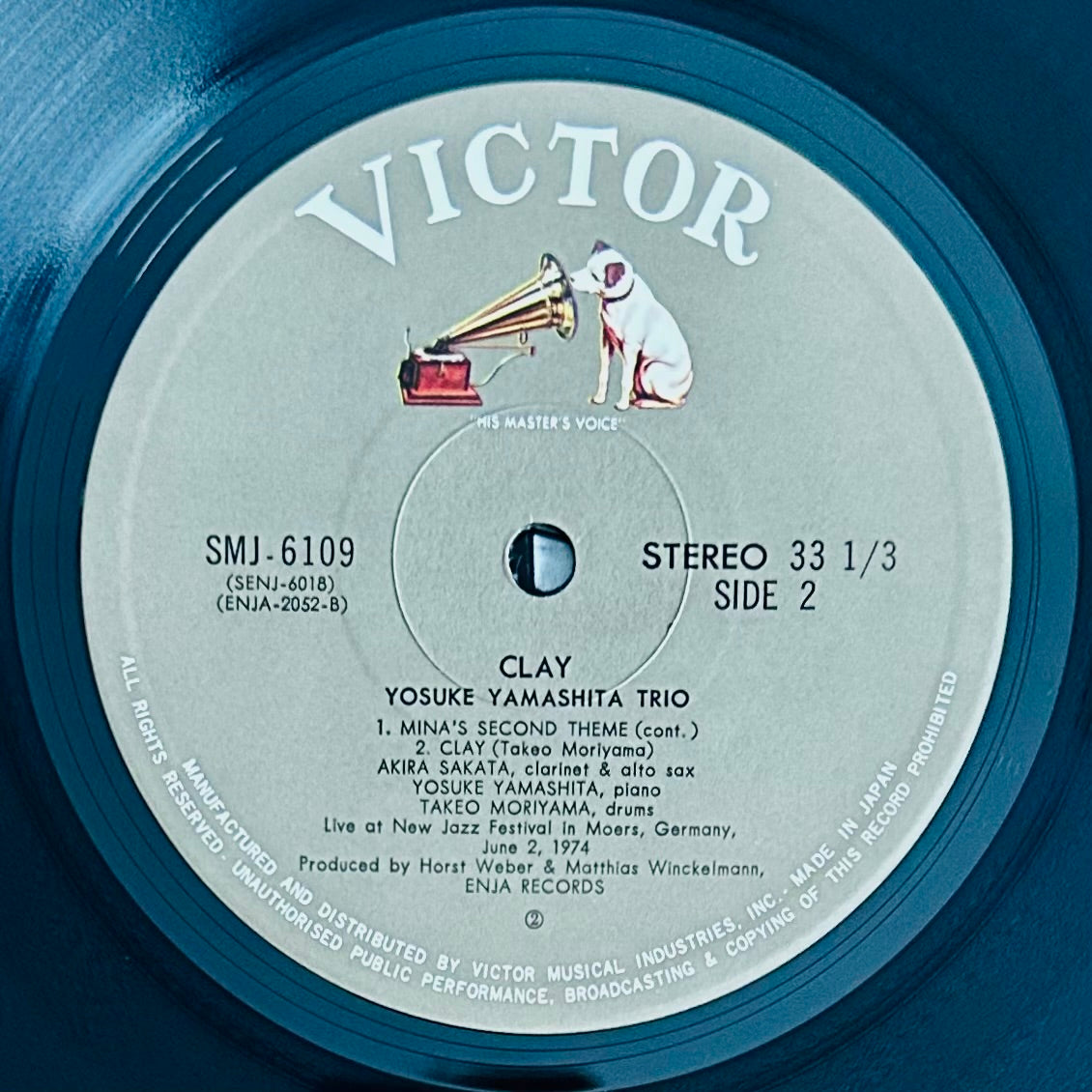 Yamashita Trio/ Clay(1975)