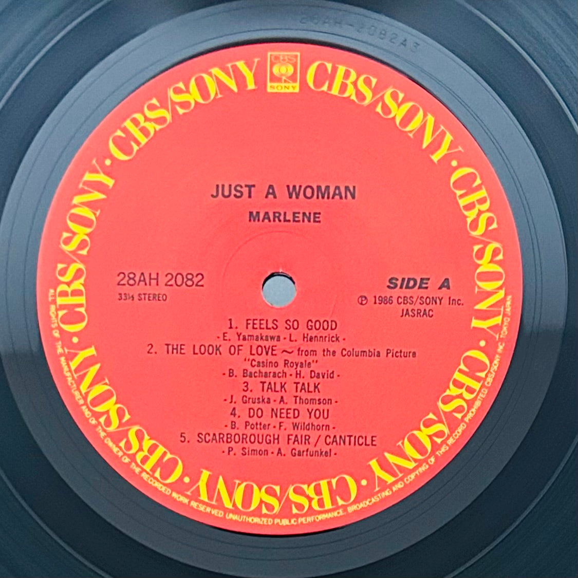 Marlene/ Just A Woman (original1986)