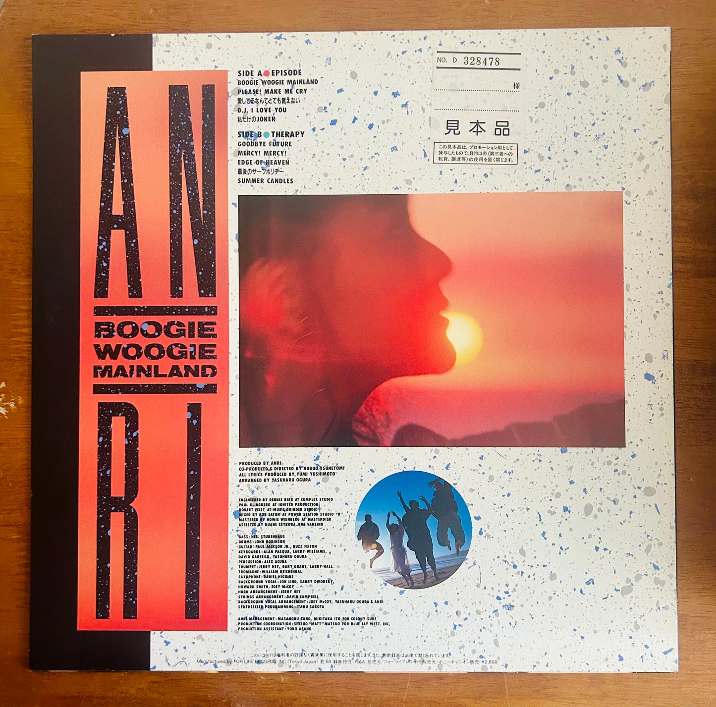 Anri/ Boogie Woogie continent (promo 1988)