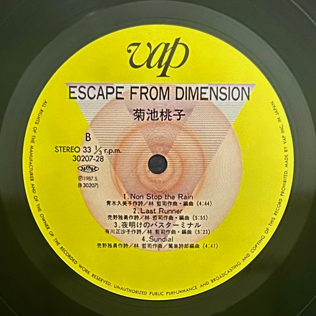 Momoko Kikuchi/ Escape From Dimension (original 1987)