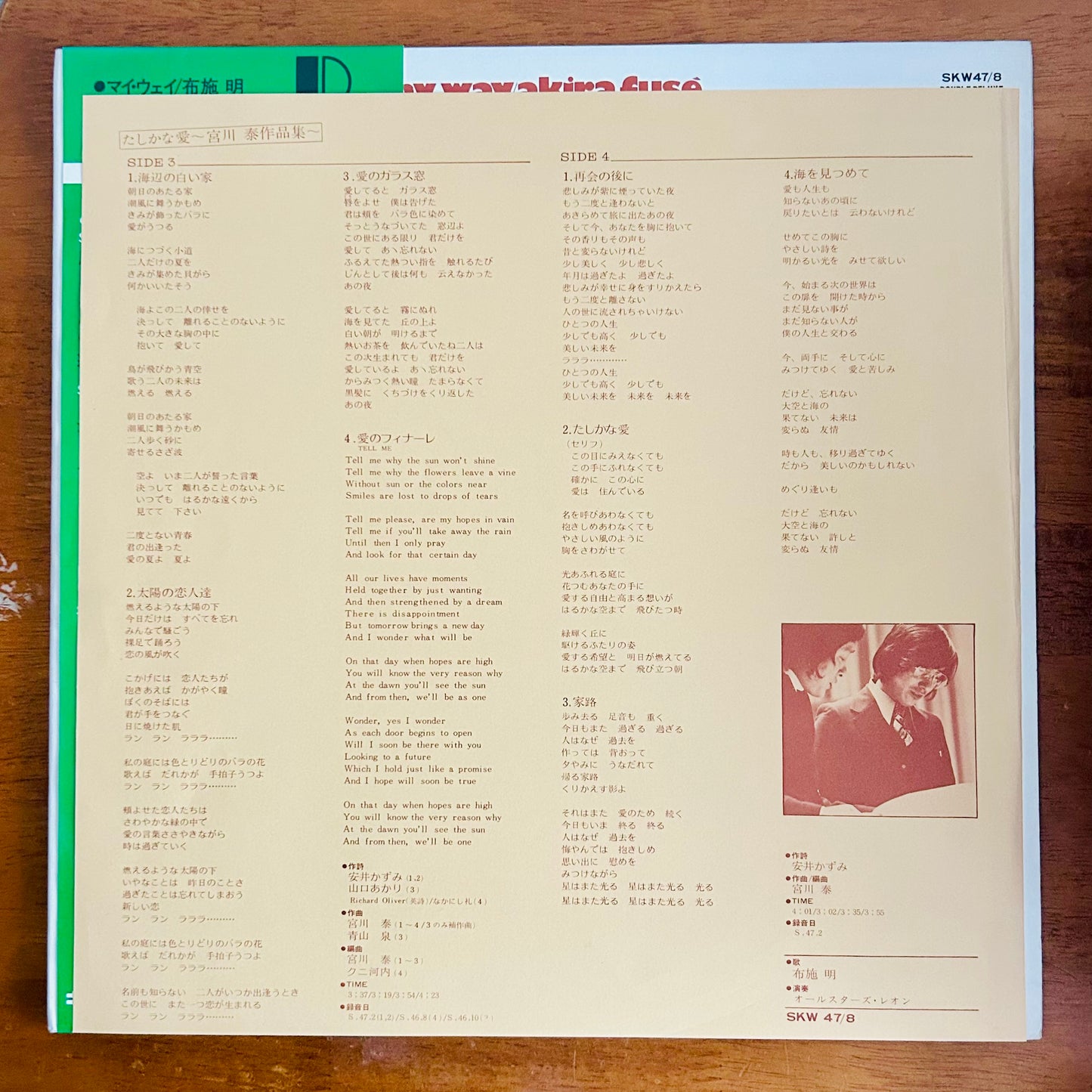 Akira Fuse/ My Way(original1972)