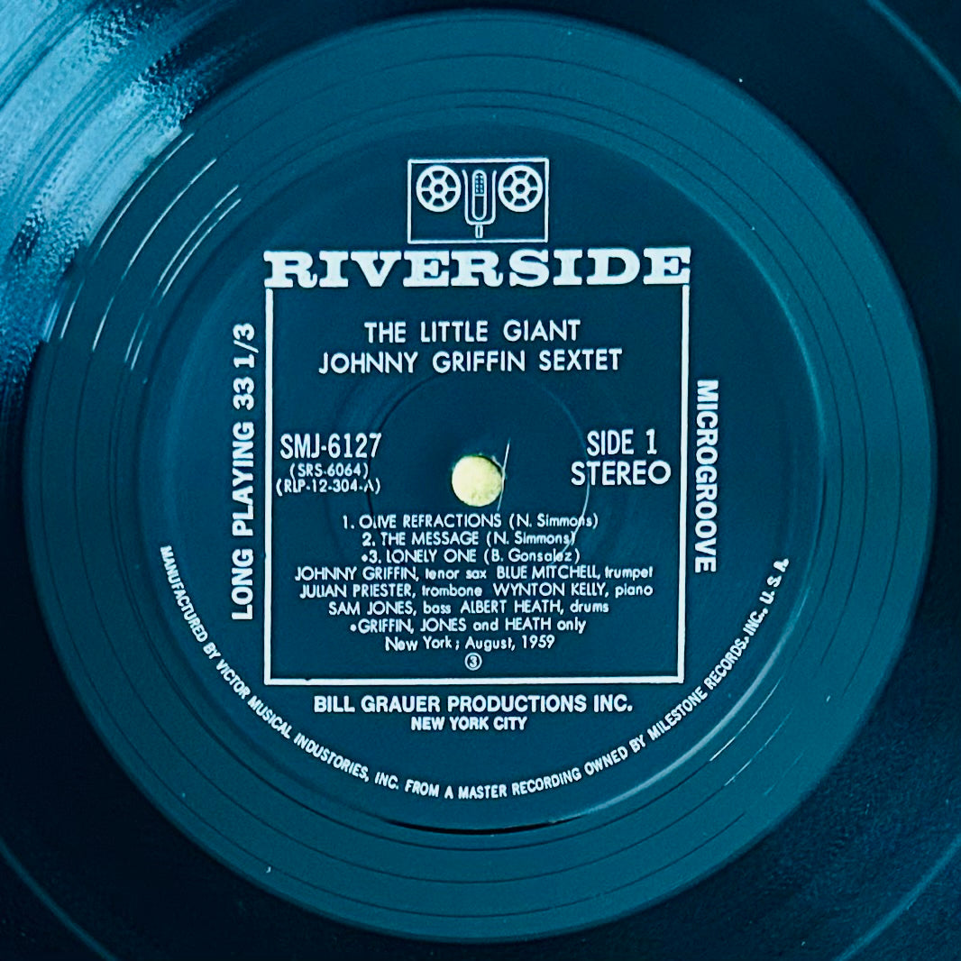 Johnny Griffin/ The Little Giant(JapanPress1976 Reissue)