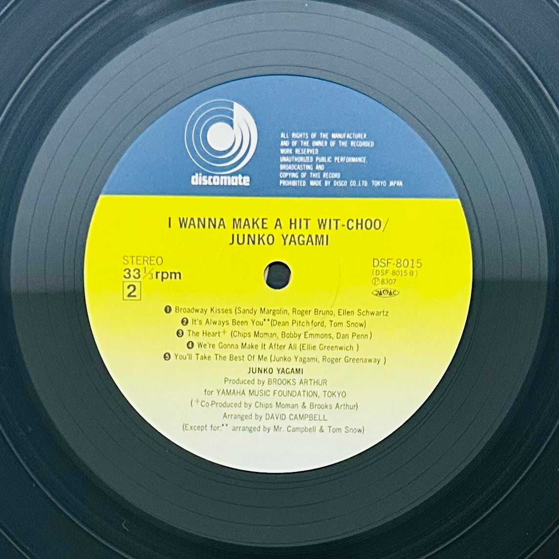 Junko Yagami/ I Wanna Make A Hit Wit-Choo (original1983)