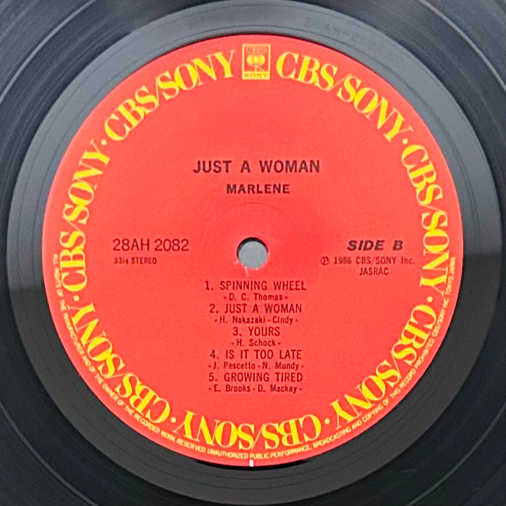 Marlene/ Just A Woman (original1986)