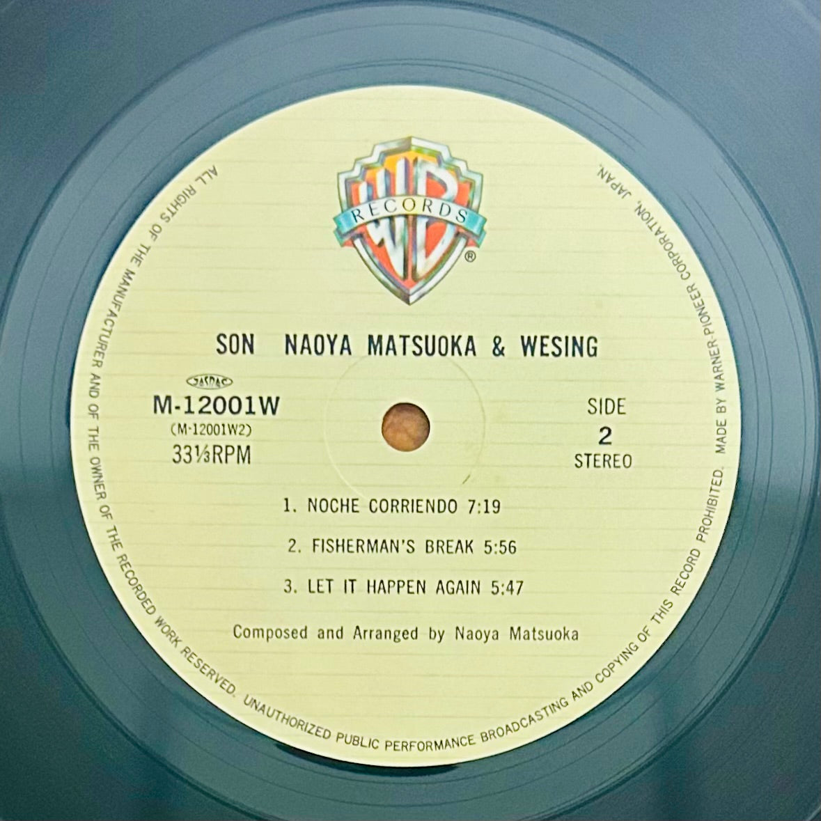 Naoya Matsuoka & Wesing / Son (original 1980)