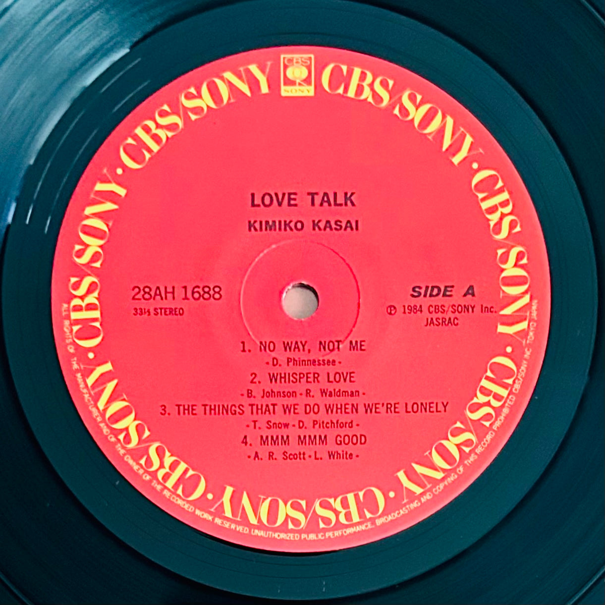 Kimiko Kasai/ Love Talk (1984)
