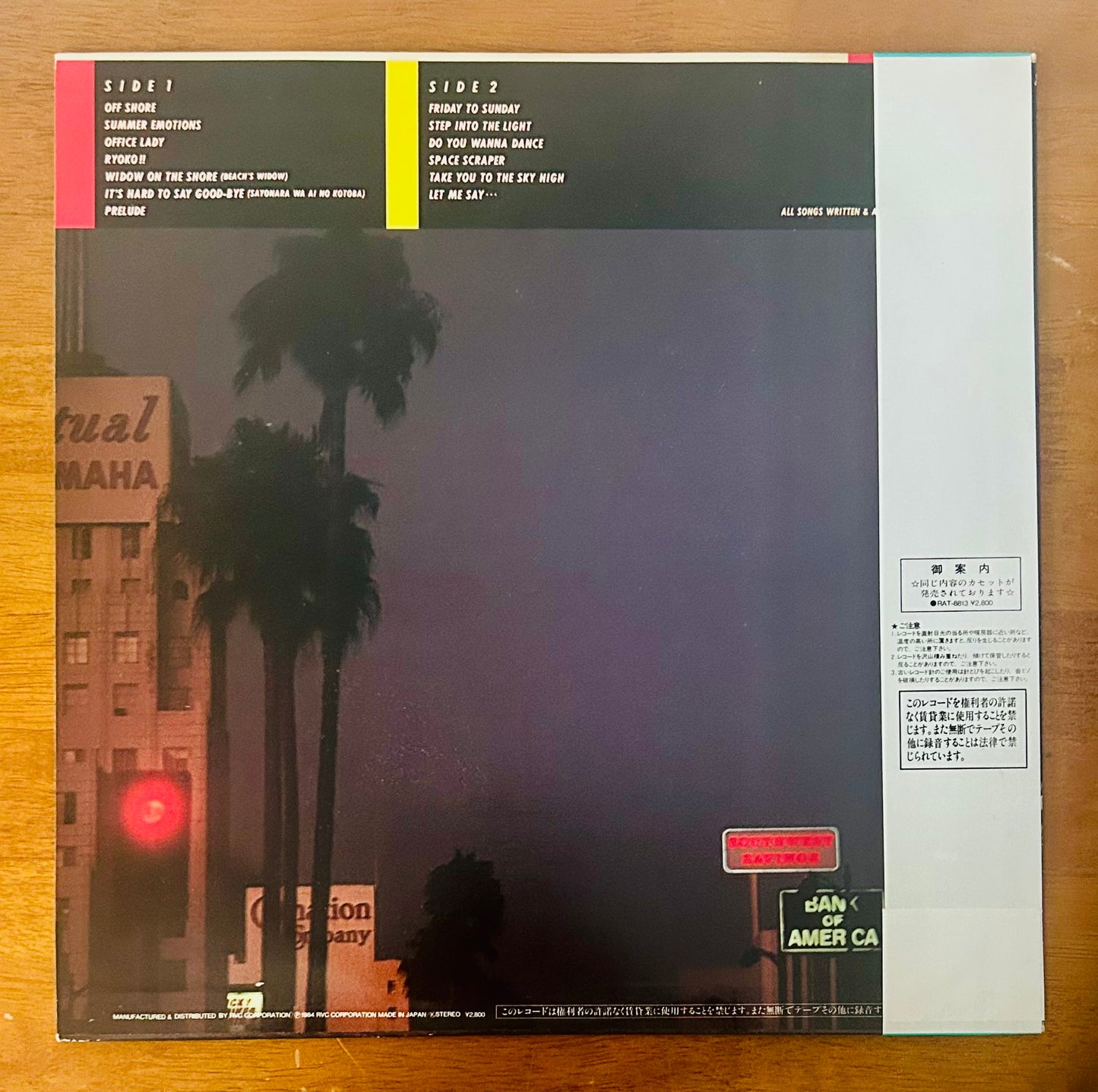 Toshiki Kadomatsu / Summer Time Romance (1984) Compilation