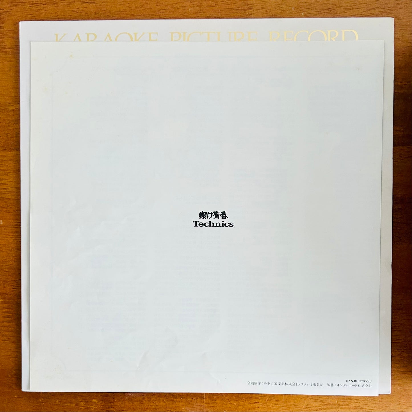 Karaoke Picture Record (promo 1981)