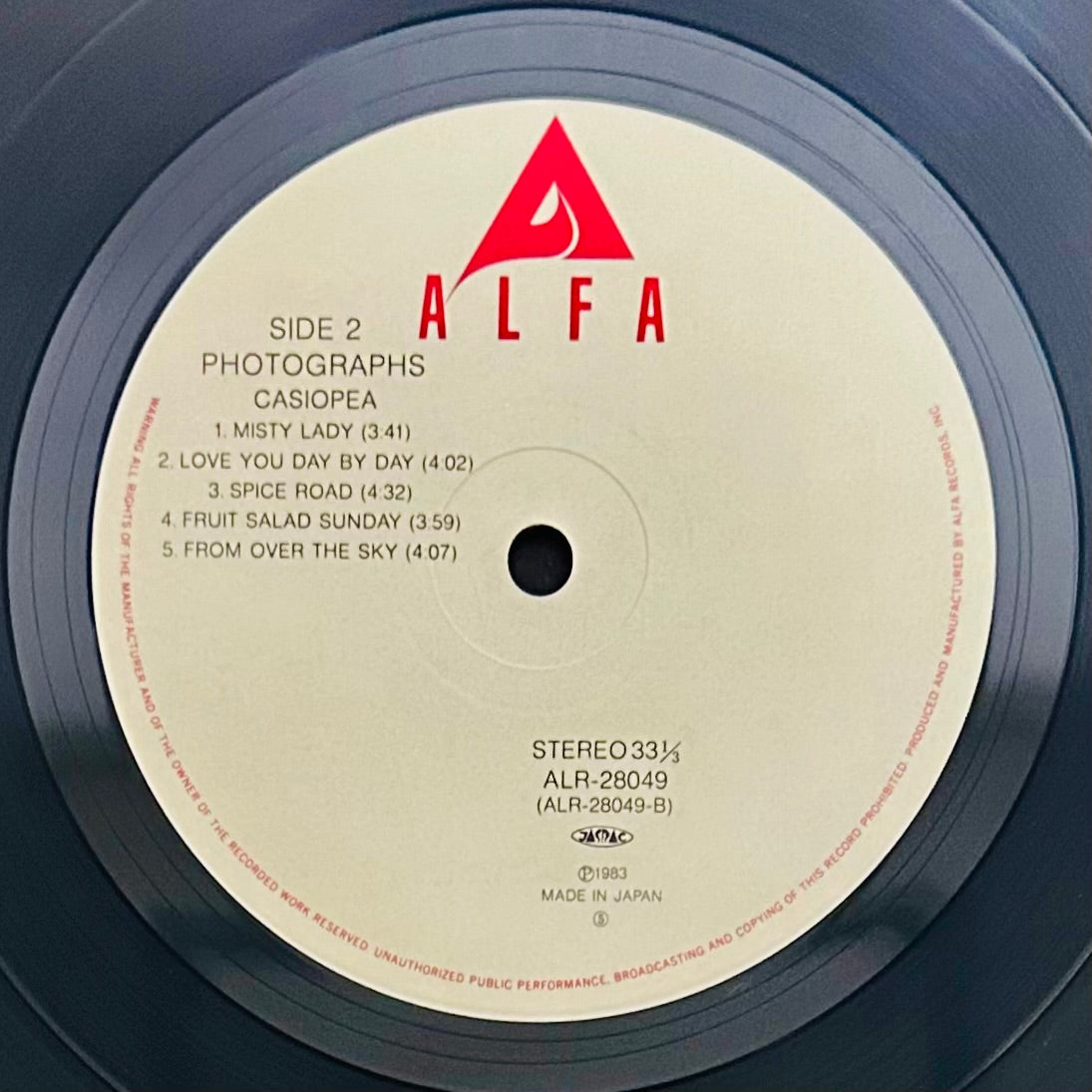 Casiopea / Photographs (original 1983) Signed by the members