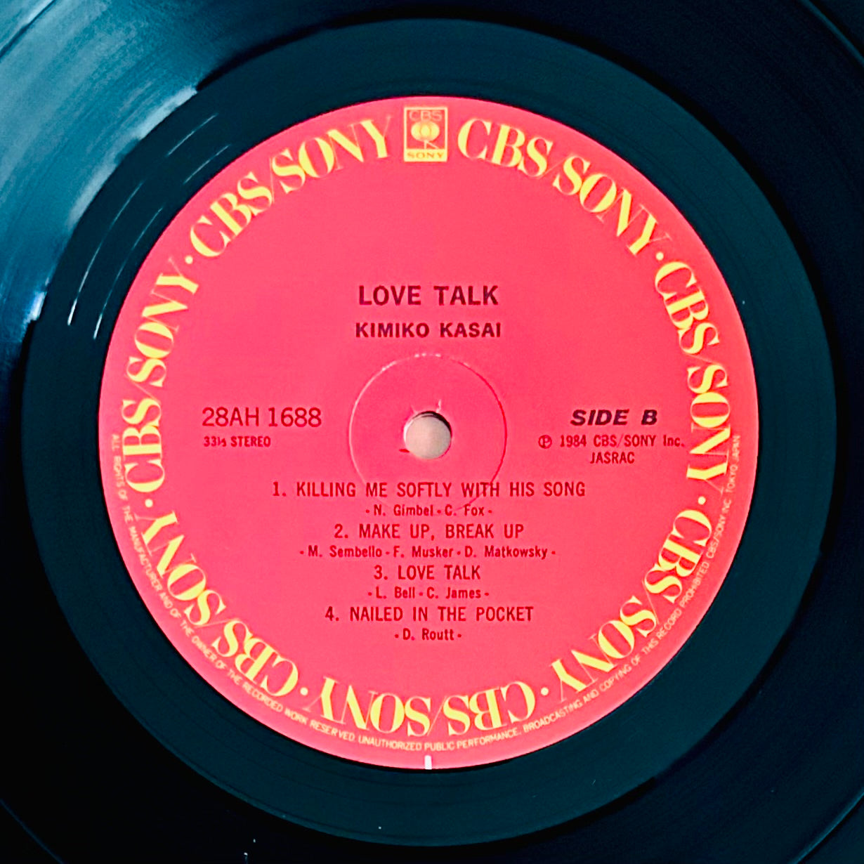 Kimiko Kasai/ Love Talk (1984)