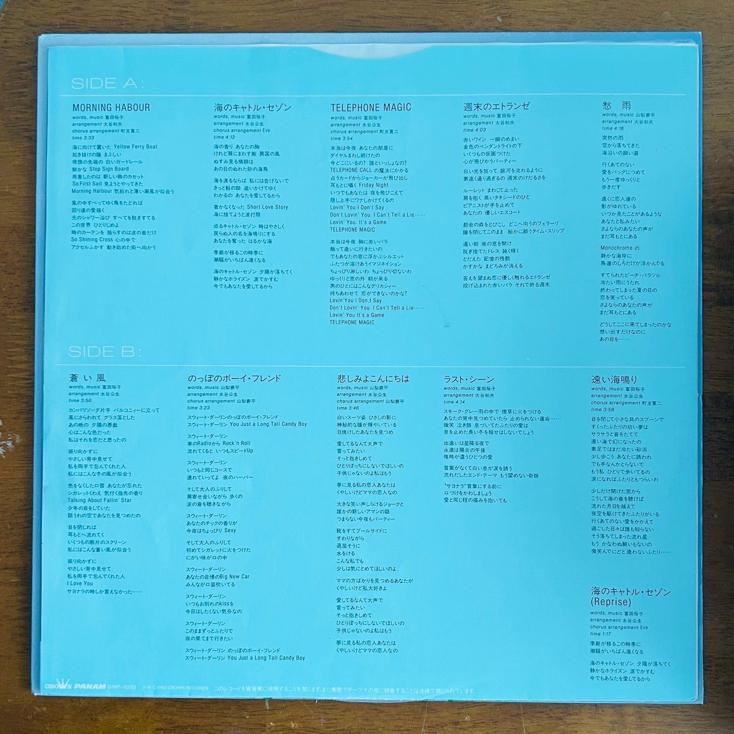 Yuko Tomita/ Deux (original1982)