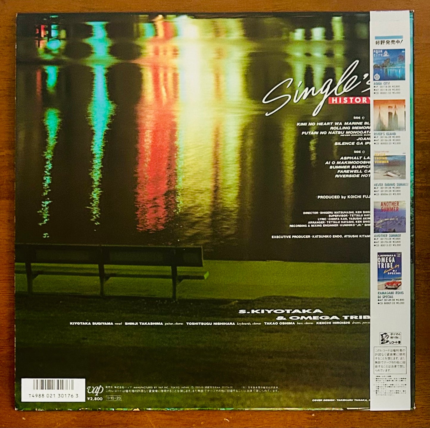 S. Kiyotaka & Omega Tribe/Single's History (1985)