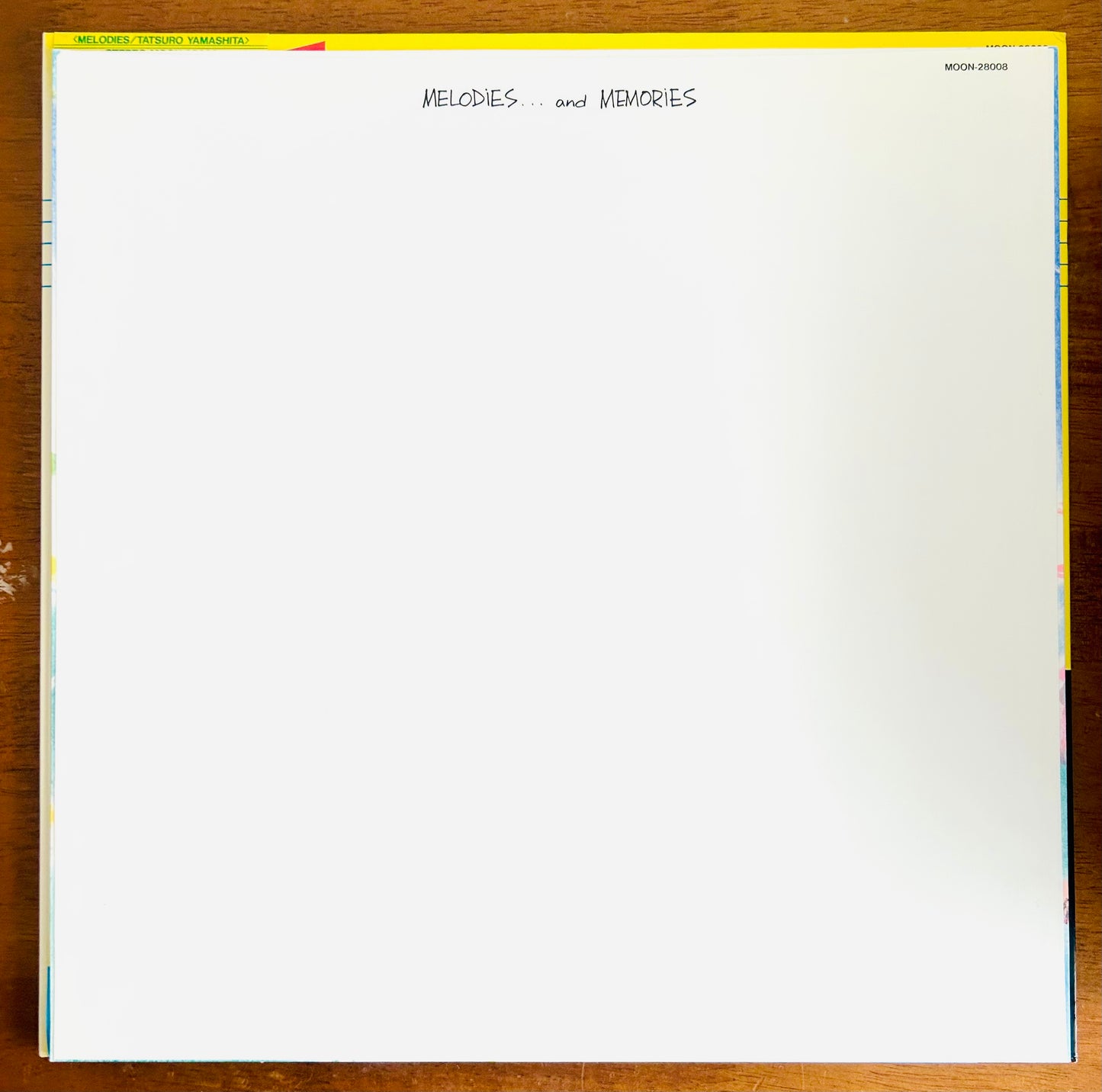 Tatsuro Yamashita/ Melodies (original 1983)