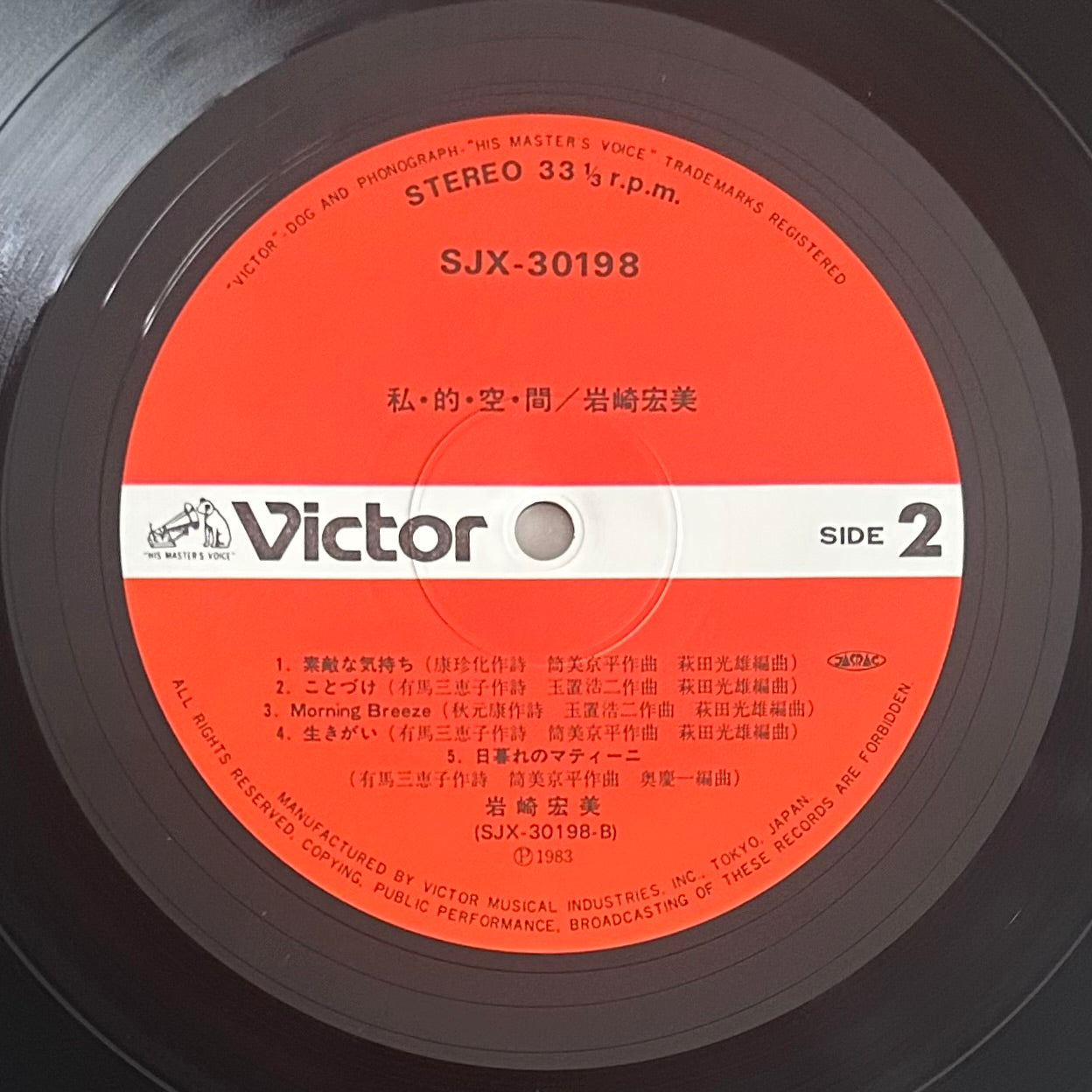 Hiromi Iwasaki/ Shi・Te・Ki・Ku・Kan  (original 1983)
