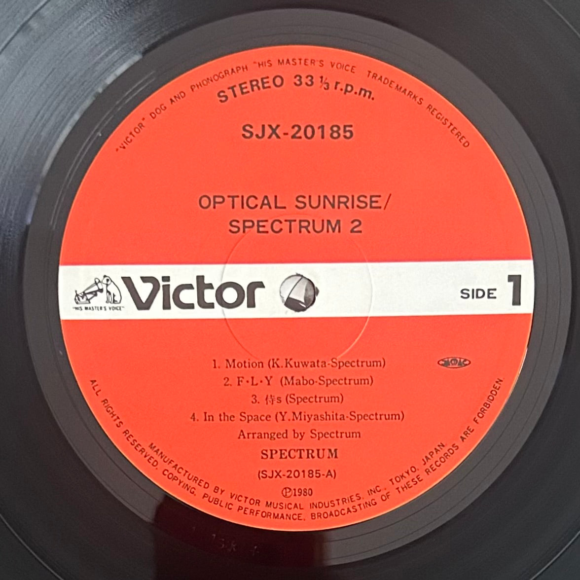 Spectrum/ Optical Sunrise (original 1980)