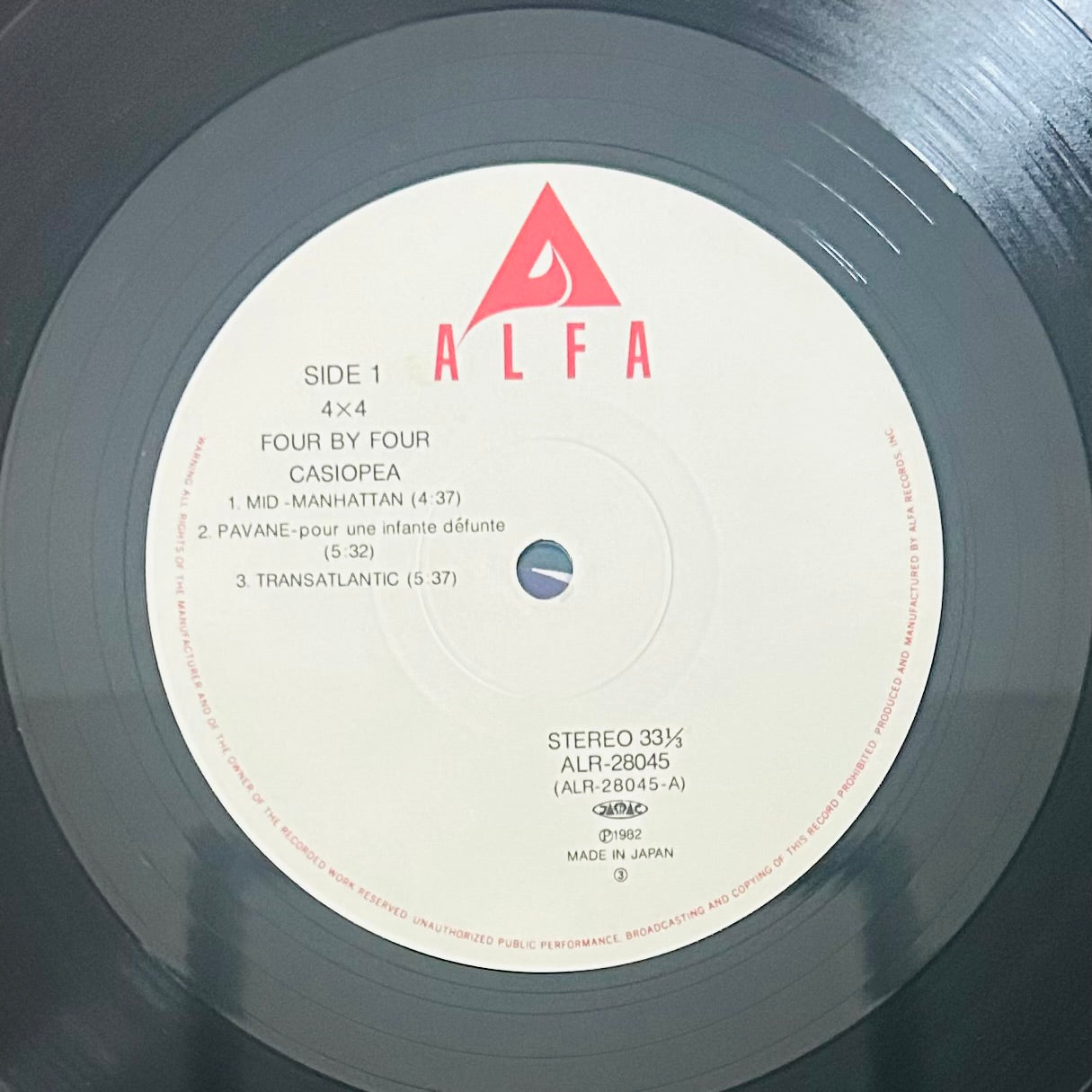 Casiopea/ 4 × 4  (original 1982)