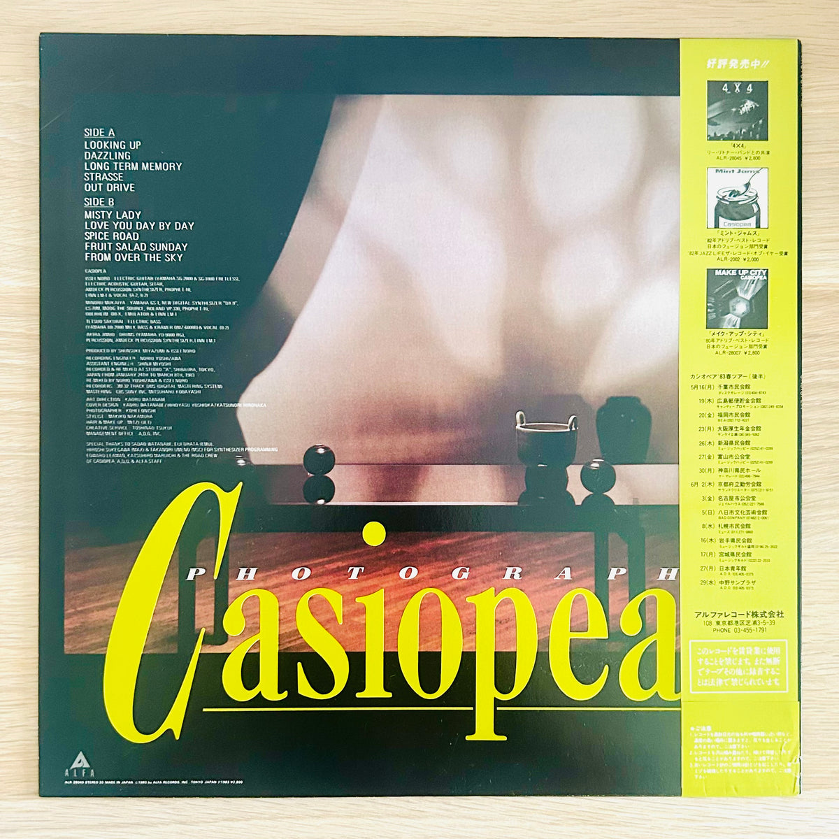 Casiopea / Photographs  (original 1983)