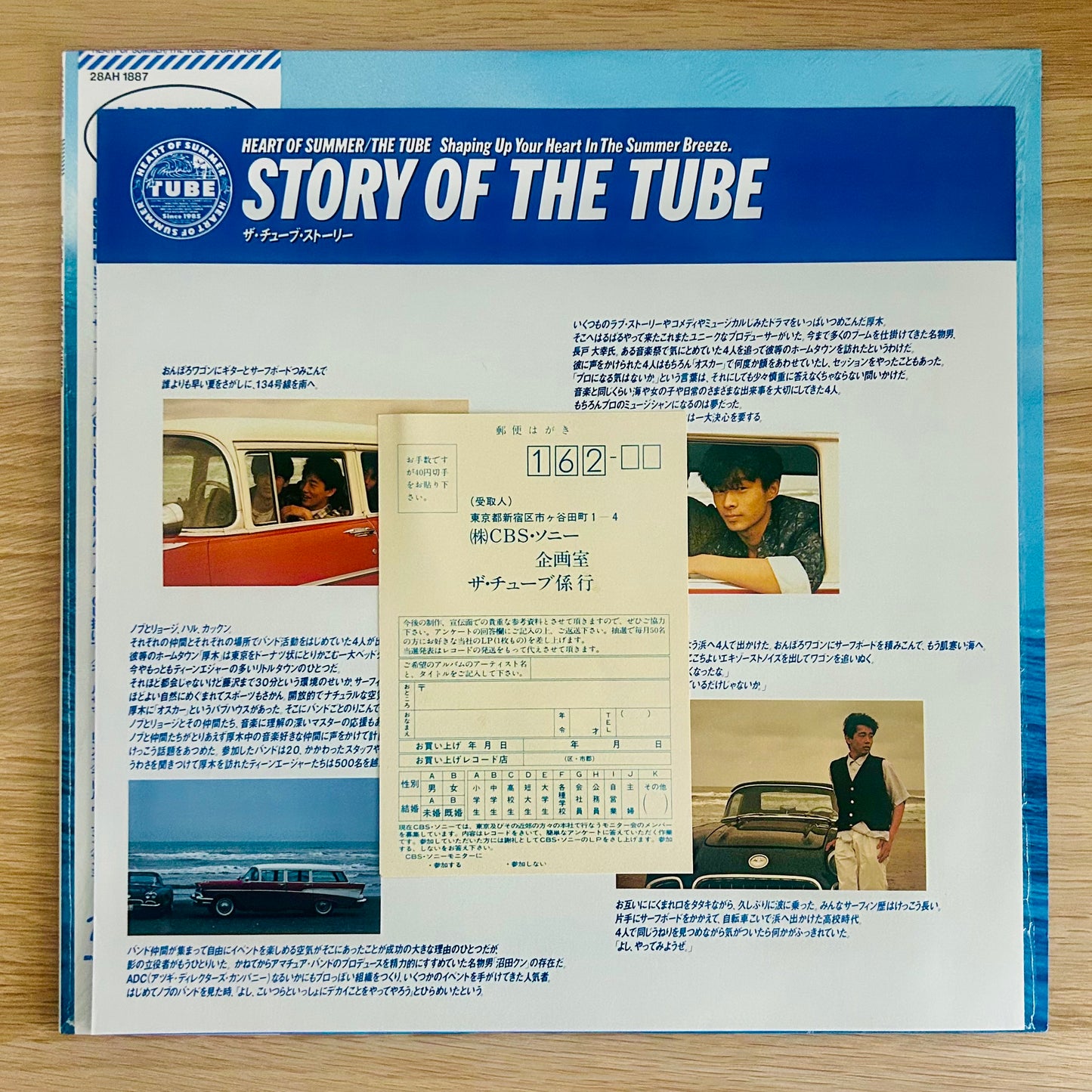 TUBE/ Heart Of Summer  (original 1985)