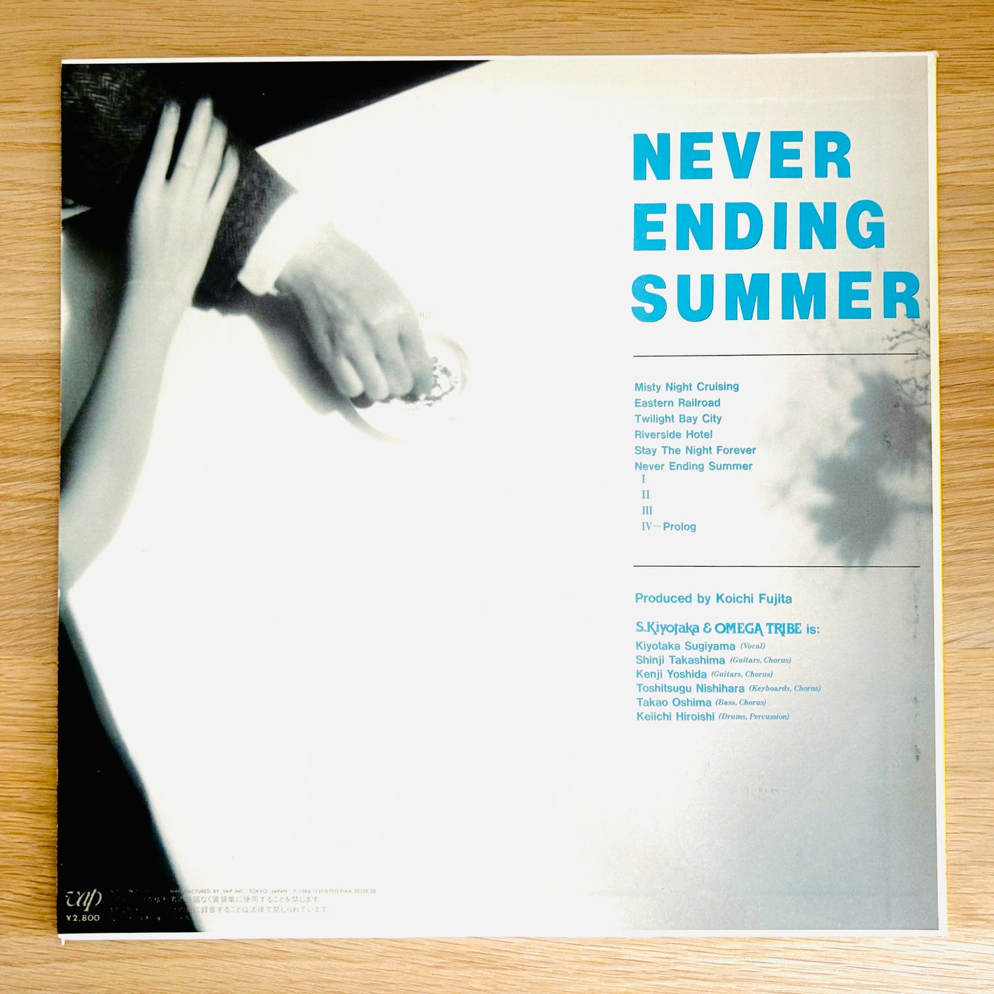 Kiyotaka Sugiyama & Omega Tribe/ Never Ending Summer  (original 1984)