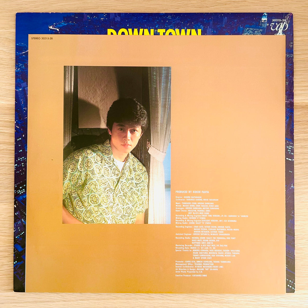 Carlos Toshiki & Omega Tribe/ Down Town Mystery Night Time Version  (original 1988)