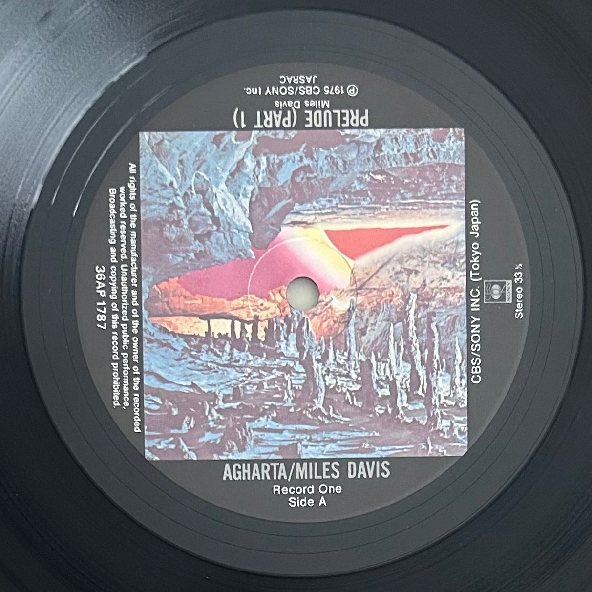 Miles Davis/ Agharta (JAPAN PRESS 1979 Reissue)