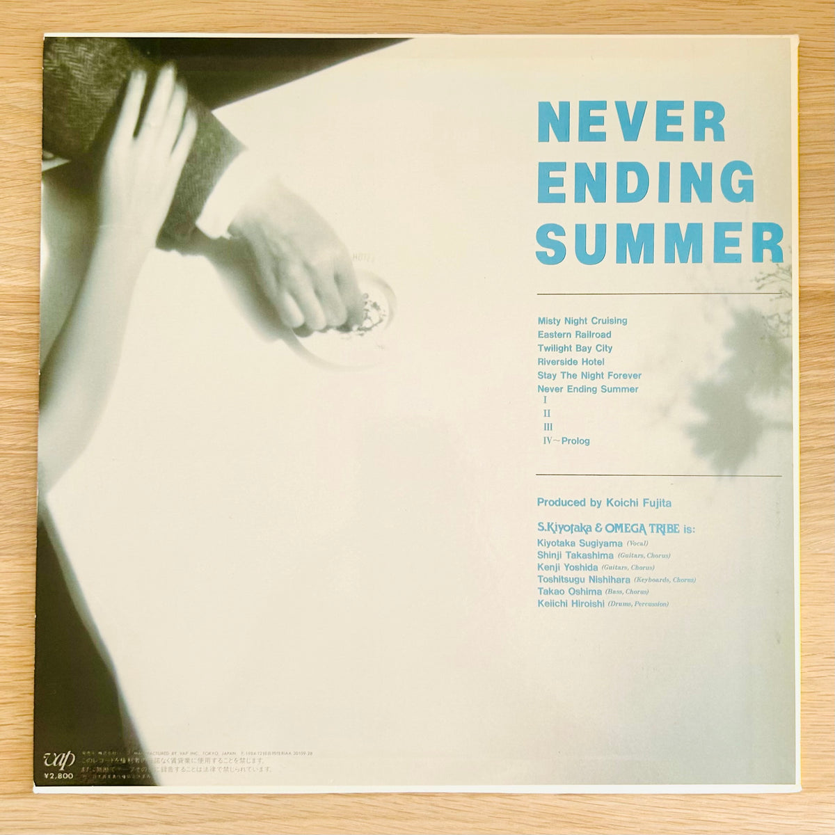 Kiyotaka Sugiyama & Omega Tribe/ Never Ending Summer  (original 1984)