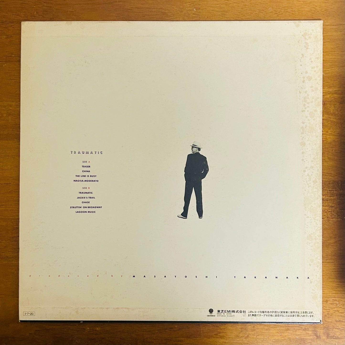 Masayoshi Takanaka / Traumatic – Far East Detective Agency (original 1985)