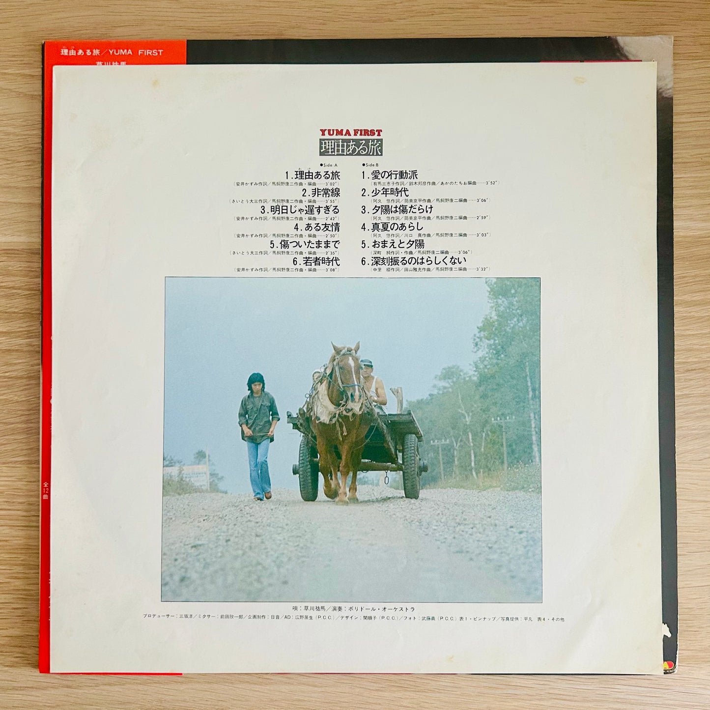 Yuma Kusakawa/ Riyū Aru Tabi  (original 1975)
