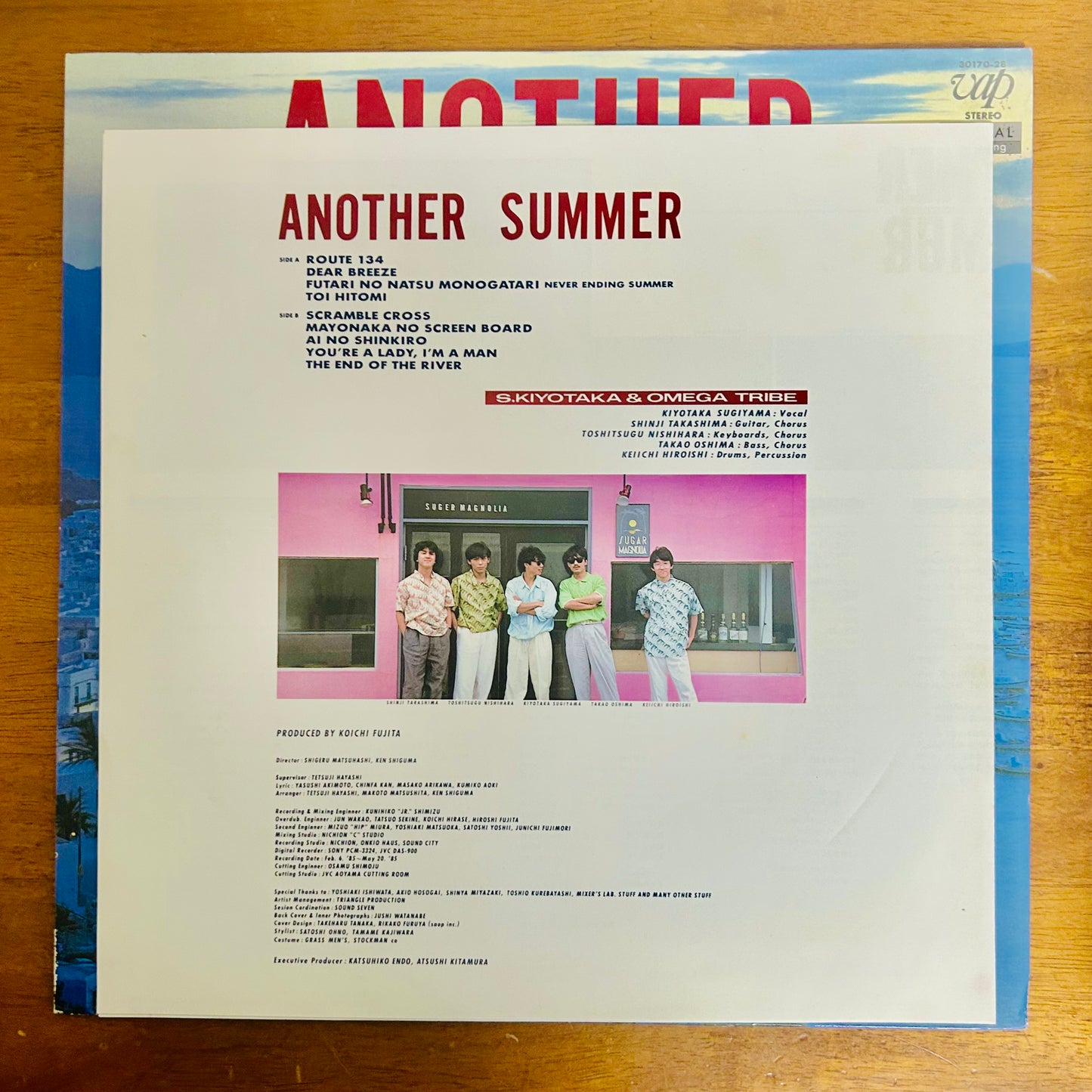 Kiyotaka Sugiyama & Omega Tribe/ Another Summer  (original 1985)
