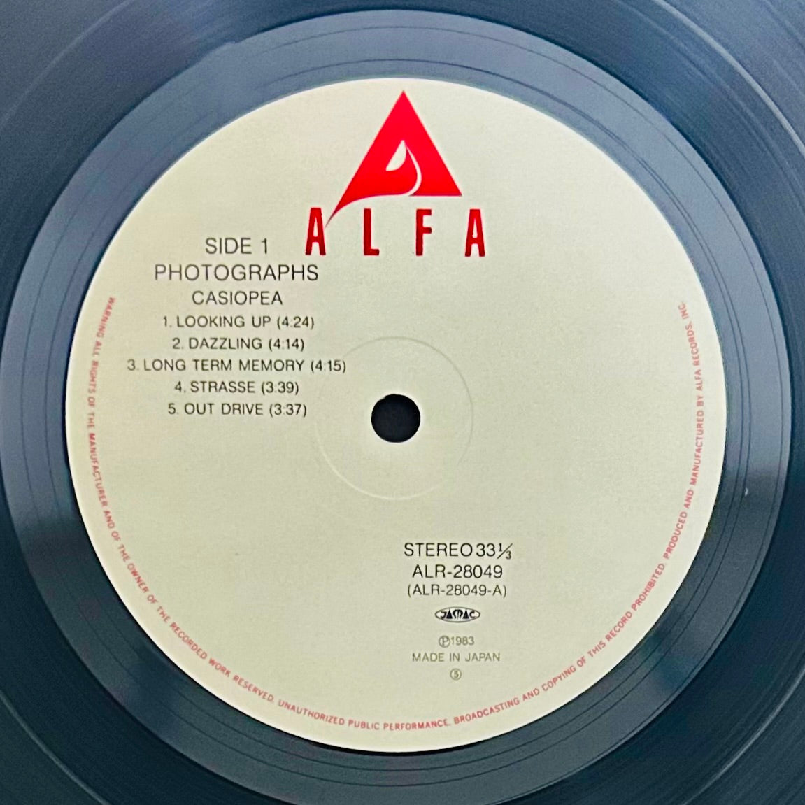 Casiopea / Photographs  (original 1983)  Signed by the members