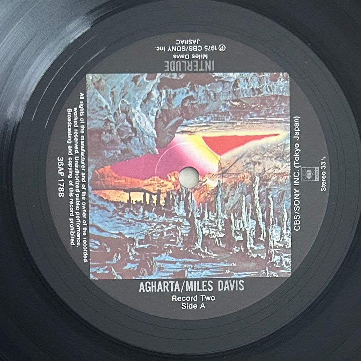 Miles Davis/ Agharta (JAPAN PRESS 1979 Reissue)