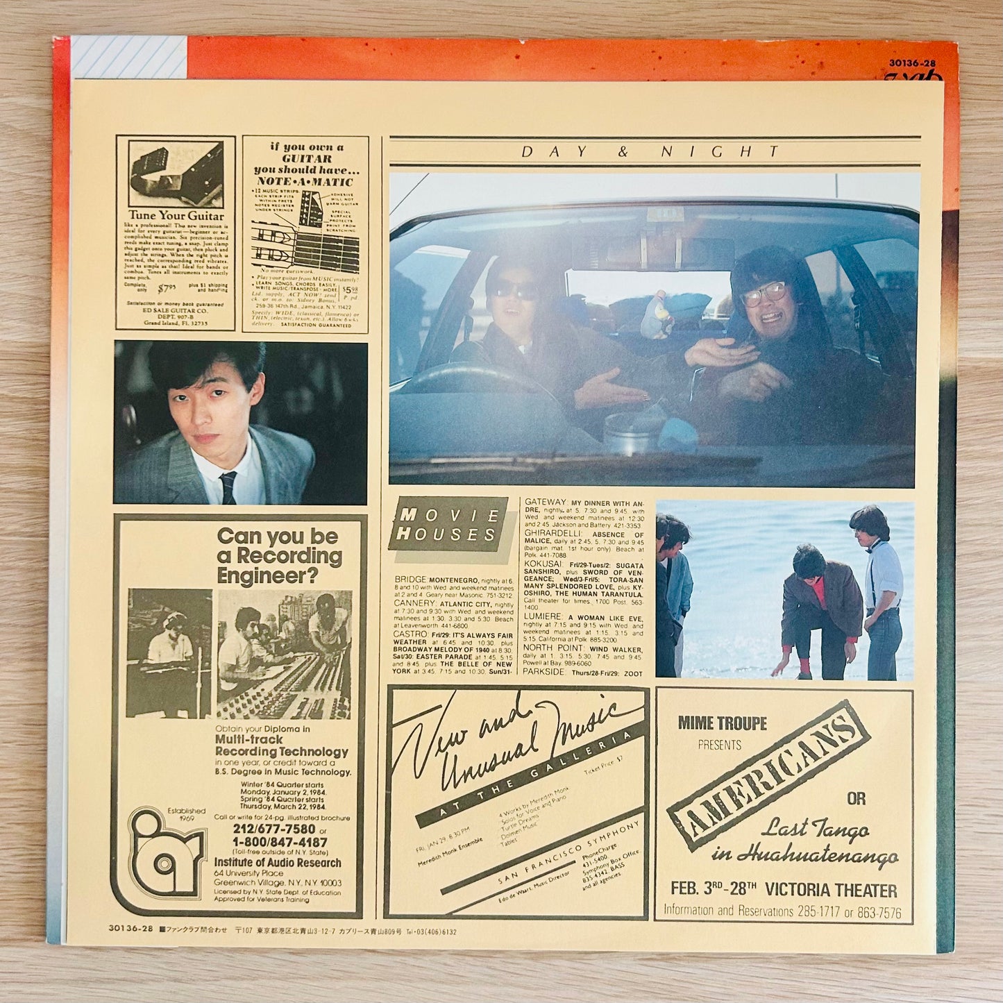 Kiyotaka Sugiyama & Omega Tribe/ River’s Island  (original 1984)