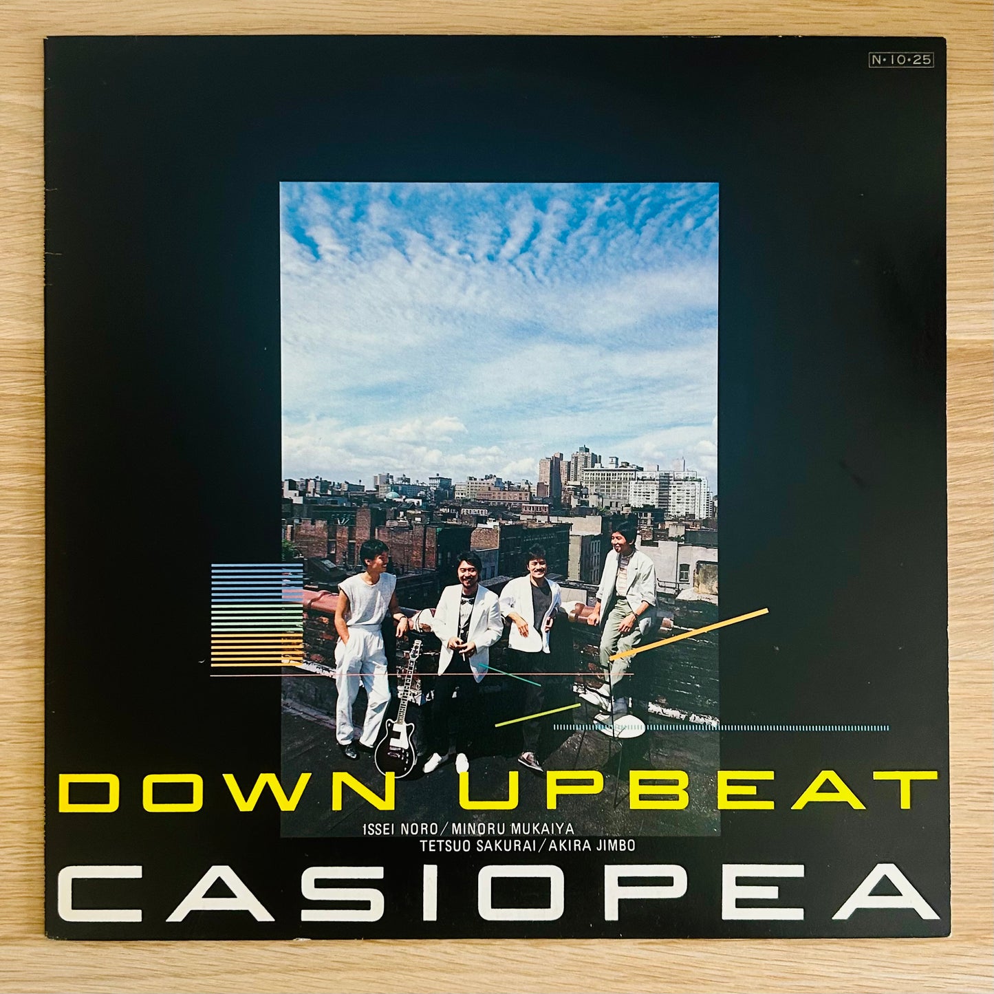 Casiopea/ Down Upbeat（originalJapanPress 1984）  promo