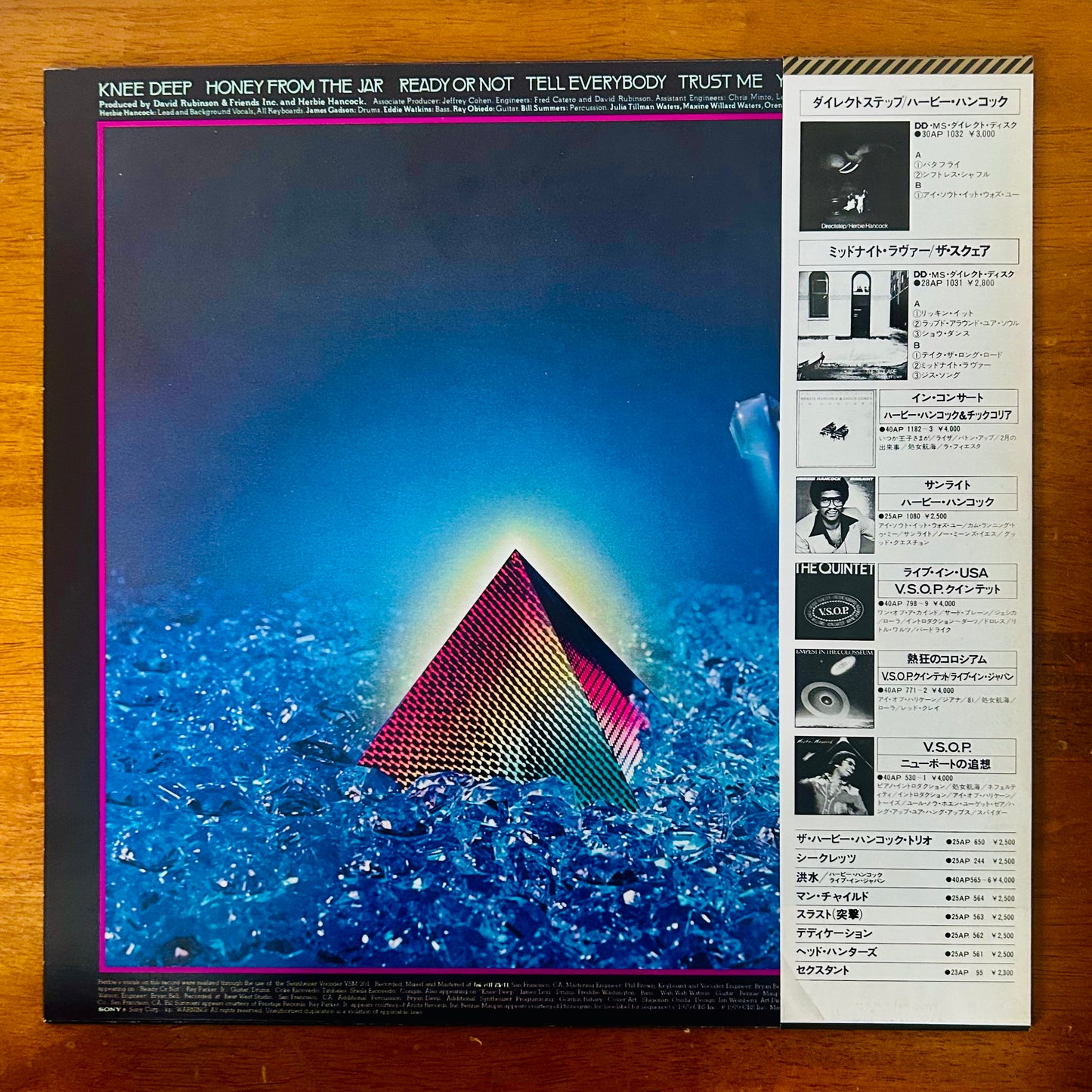 Herbie Hancock / Feets Don't Fail Me Now  (JapanPress 1979 )
