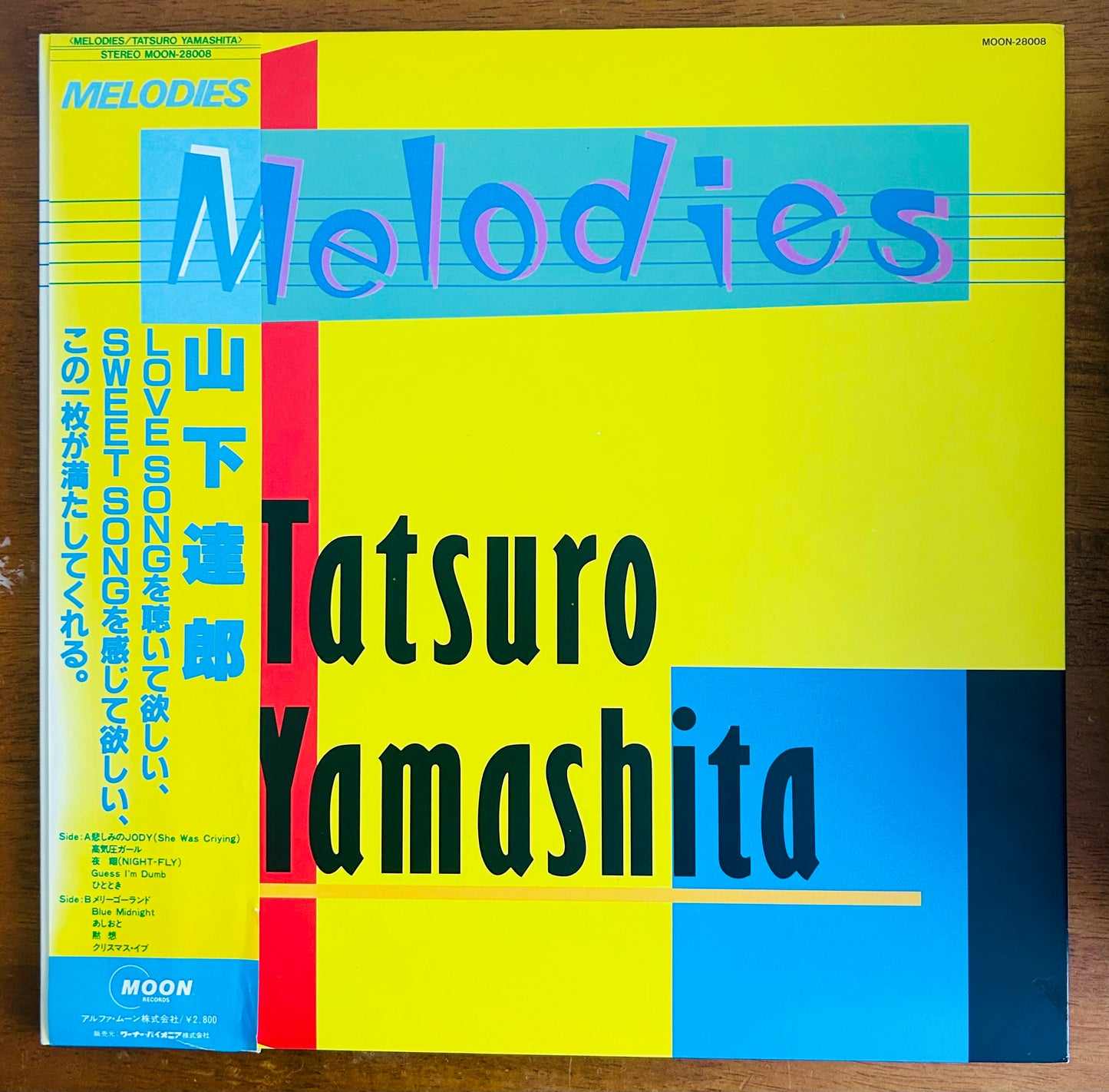 Tatsuro Yamashita/ Melodies (original 1983)