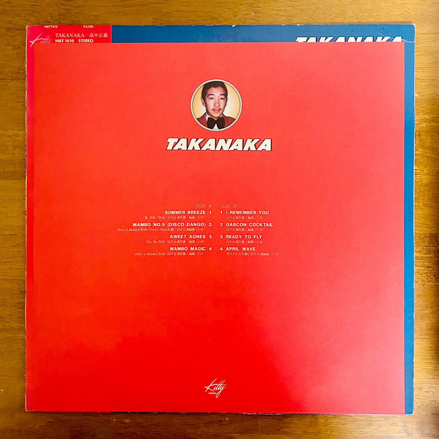 Masayoshi Takanaka/ Takanaka  (original 1977)