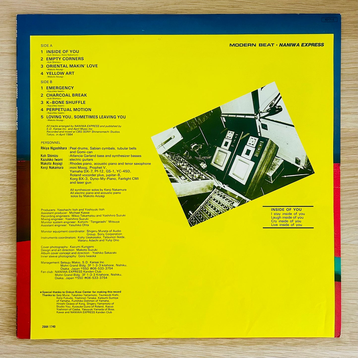 Naniwa Express / Modern Beat  (original 1984)