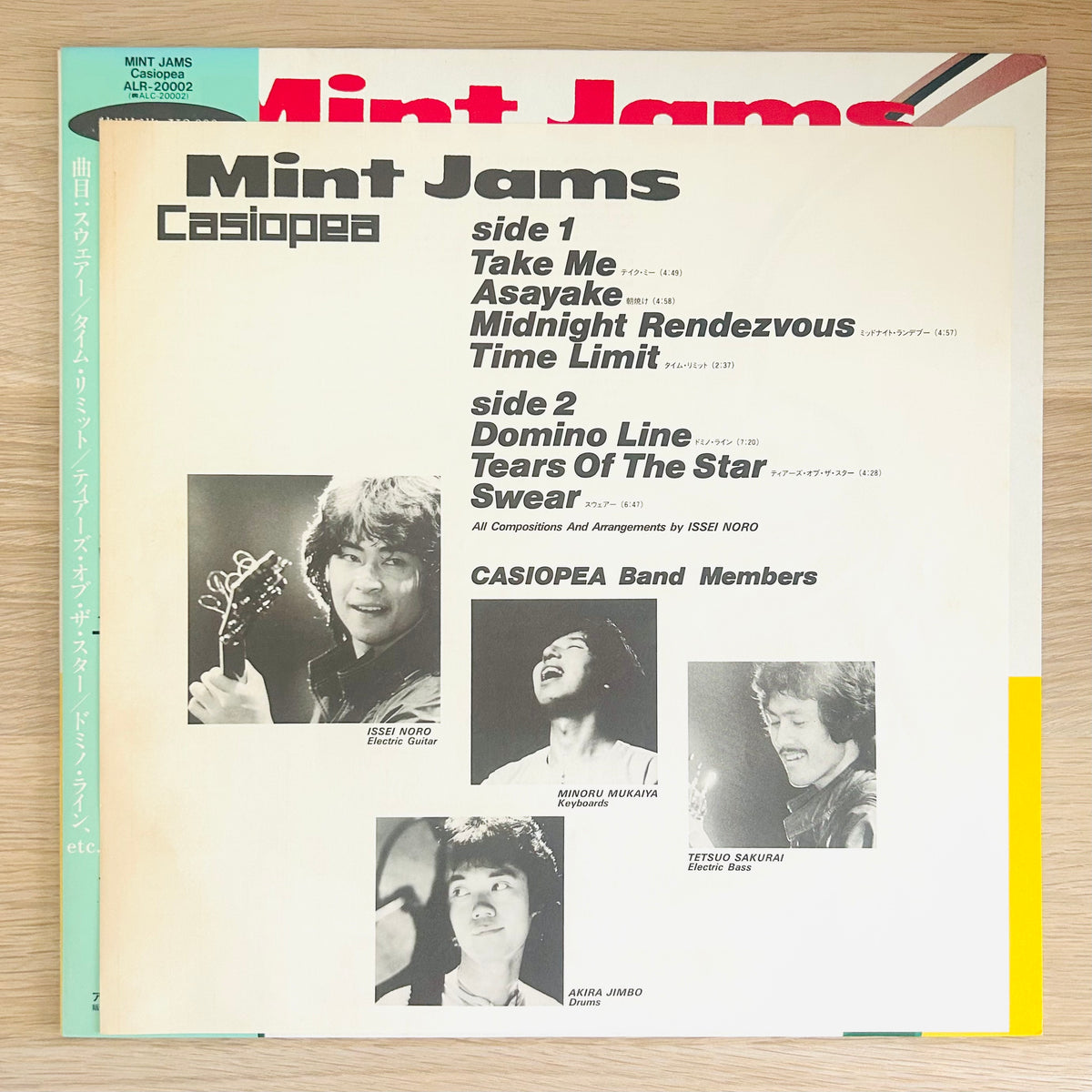 Casiopea/ Mint Jams（originalJapanPress1982）