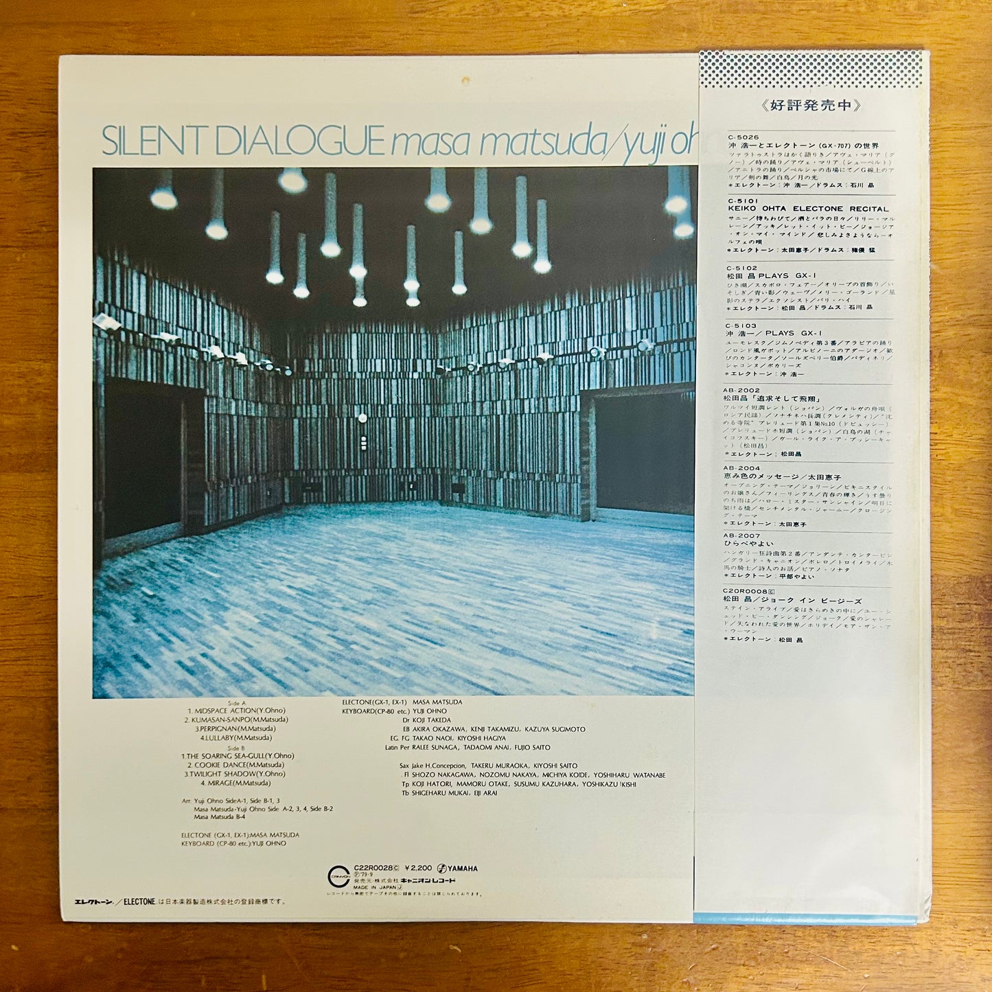 Masa Matsuda & Yuji Ohno/ Silent Dialogue  (original 1979)