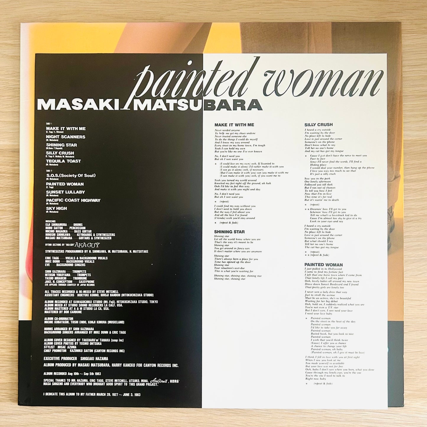 Masaki Matsubara/ Painted Woman  (original 1983)